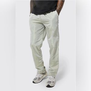 NEW BoohooMAN Drawcord Iridescent Pants
